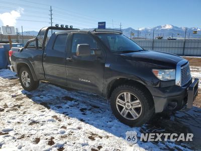 Czwarte zdjęcie samochodu z boku: 2010 TOYOTA TUNDRA DOUBLE CAB SR5 VIN:5TFUM5F15AX003181 - miniatura