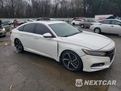 Czwarte zdjęcie samochodu z boku: 2019 HONDA ACCORD SPORT VIN:1HGCV2F3XKA004390 - miniatura