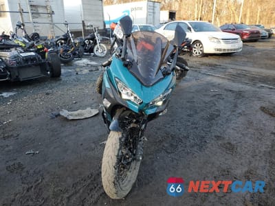 Drugie zdjęcie samochodu z przodu: 2021 KAWASAKI EX400 VIN:JKAEXKH13MDAC1717 - miniatura