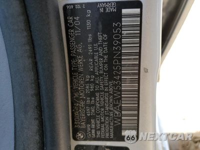 Zdjęcie 14 z 14 samochodu: 2005 BMW 330 XI VIN:WBAEW53425PN39053 - miniatura