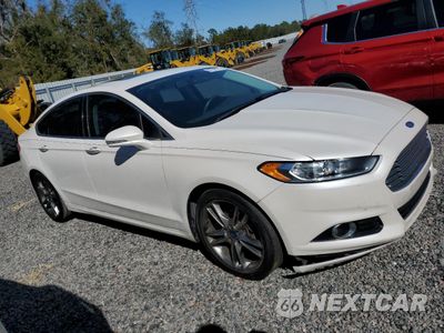 Czwarte zdjęcie samochodu z boku: 2014 FORD FUSION TITANIUM VIN:3FA6P0K93ER335428 - miniatura