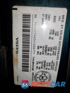 Zdjęcie 13 z 13 samochodu: 2004 VOLVO XC90 VIN:YV1CZ59H541036771 - miniatura