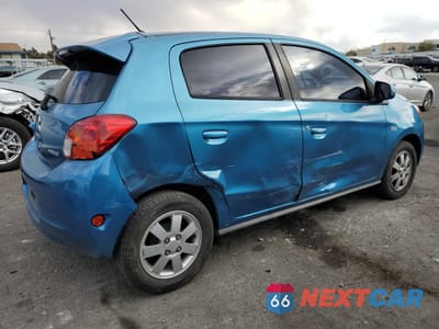 Trzecie zdjęcie samochodu z tyłu: 2015 MITSUBISHI MIRAGE ES VIN:ML32A4HJ5FH006299 - miniatura