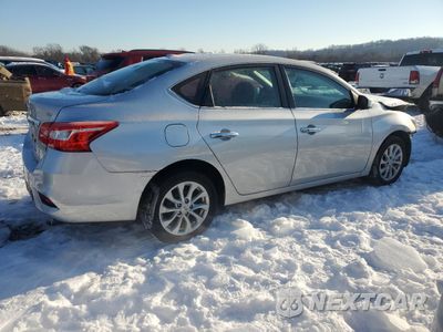 Trzecie zdjęcie samochodu z tyłu: 2019 NISSAN SENTRA S VIN:3N1AB7AP6KY373140 - miniatura