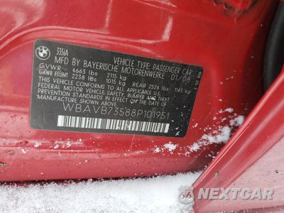 Zdjęcie 14 z 14 samochodu: 2008 BMW 335 I VIN:WBAVB73588P101951 - miniatura