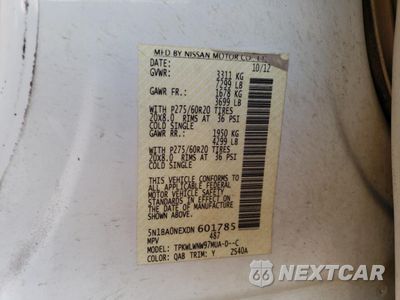 Zdjęcie 13 z 13 samochodu: 2013 NISSAN ARMADA PLATINUM VIN:5N1BA0NEXDN601785 - miniatura