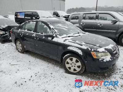 Czwarte zdjęcie samochodu z boku: 2007 HYUNDAI SONATA GLS VIN:5NPET46C07H222623 - miniatura