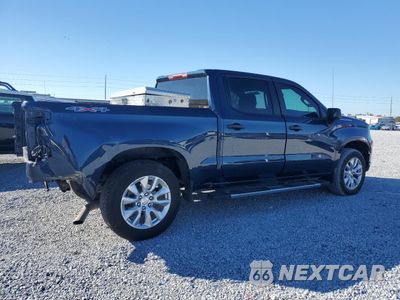 Trzecie zdjęcie samochodu z tyłu: 2023 CHEVROLET SILVERADO K1500 CUSTOM VIN:1GCPDBEK9PZ119812 - miniatura