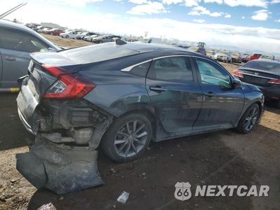 Trzecie zdjęcie samochodu z tyłu: 2021 HONDA CIVIC EXL VIN:19XFC1F78ME209592 - miniatura