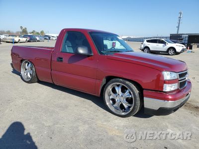 Czwarte zdjęcie samochodu z boku: 2006 CHEVROLET SILVERADO C1500 VIN:3GCEC14Z46G187582 - miniatura