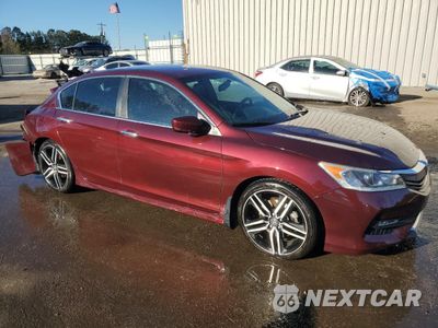 Czwarte zdjęcie samochodu z boku: 2016 HONDA ACCORD SPORT VIN:1HGCR2F51GA052986 - miniatura