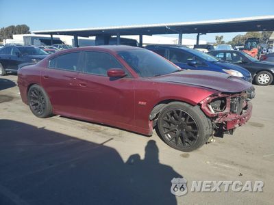 Czwarte zdjęcie samochodu z boku: 2019 DODGE CHARGER SCAT PACK VIN:2C3CDXGJ3KH502061 - miniatura