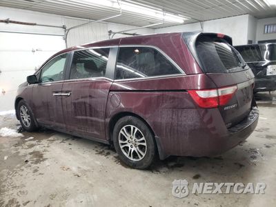 Drugie zdjęcie samochodu z przodu: 2013 HONDA ODYSSEY EXL VIN:5FNRL5H64DB054056 - miniatura