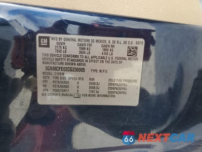 Zdjęcie 15 z 15 samochodu: 2012 CHEVROLET AVALANCHE LT VIN:3GNMCFE02CG236905 - miniatura