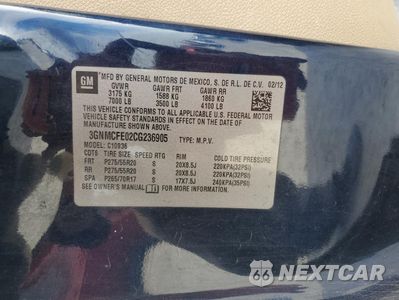 Zdjęcie 15 z 15 samochodu: 2012 CHEVROLET AVALANCHE LT VIN:3GNMCFE02CG236905 - miniatura