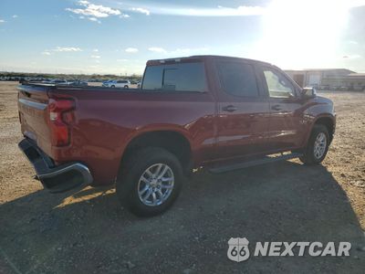 Trzecie zdjęcie samochodu z tyłu: 2019 CHEVROLET SILVERADO K1500 LT VIN:3GCUYDED4KG200021 - miniatura