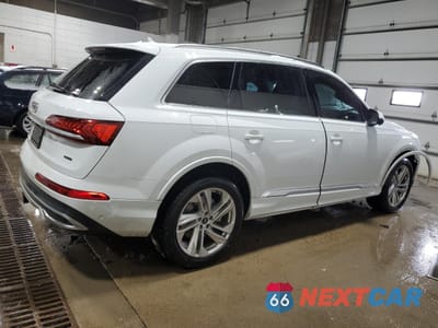 Trzecie zdjęcie samochodu z tyłu: 2022 AUDI Q7 PREMIUM PLUS VIN:WA1LJBF70ND003677 - miniatura