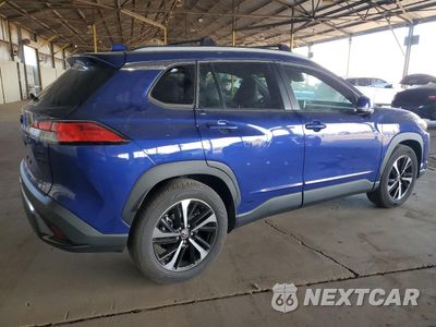 Trzecie zdjęcie samochodu z tyłu: 2023 TOYOTA COROLLA CROSS LE VIN:7MUFBABG4PV004196 - miniatura
