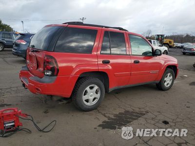 Trzecie zdjęcie samochodu z tyłu: 2002 CHEVROLET TRAILBLAZER VIN:1GNDT13S822383891 - miniatura