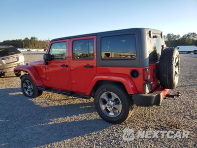 Drugie zdjęcie samochodu z przodu: 2018 JEEP WRANGLER UNLIMITED SAHARA VIN:1C4BJWEG7JL913529 - miniatura