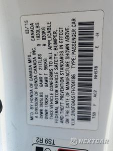 Zdjęcie 14 z 14 samochodu: 2015 HONDA CIVIC SI VIN:2HGFG4A51FH704186 - miniatura