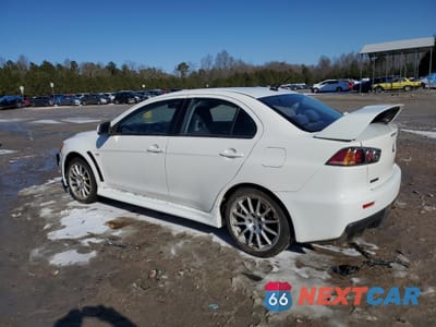 Drugie zdjęcie samochodu z przodu: 2014 MITSUBISHI LANCER EVOLUTION GSR VIN:JA32W8FV3EU000288 - miniatura