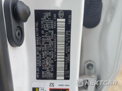 Zdjęcie 14 z 14 samochodu: 2022 TOYOTA CAMRY SE VIN:4T1G11AK6NU660315 - miniatura