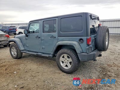 Drugie zdjęcie samochodu z przodu: 2014 JEEP WRANGLER UNLIMITED SPORT VIN:1C4BJWDG2EL126690 - miniatura