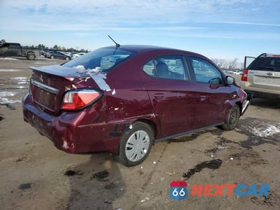 Trzecie zdjęcie samochodu z tyłu: 2024 MITSUBISHI MIRAGE G4 ES VIN:ML32FUFJ3RHF06621 - miniatura