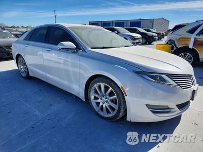 Czwarte zdjęcie samochodu z boku: 2016 LINCOLN MKZ VIN:3LN6L2G9XGR605392 - miniatura