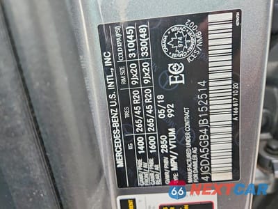 Zdjęcie 13 z 13 samochodu: 2018 MERCEDES-BENZ GLE 400 4MATIC VIN:4JGDA5GB4JB152514 - miniatura