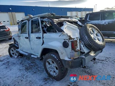 Drugie zdjęcie samochodu z przodu: 2015 JEEP WRANGLER UNLIMITED SAHARA VIN:1C4BJWEG3FL653217 - miniatura