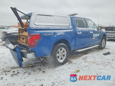 Trzecie zdjęcie samochodu z tyłu: 2024 FORD F150 XLT VIN:1FTFW3L58RKD74083 - miniatura