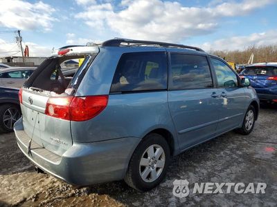 Trzecie zdjęcie samochodu z tyłu: 2010 TOYOTA SIENNA CE VIN:5TDKK4CC7AS342236 - miniatura