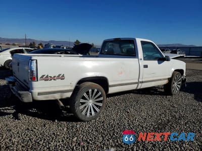 Trzecie zdjęcie samochodu z tyłu: 1996 GMC SIERRA K1500 VIN:1GTEK14M4TZ516042 - miniatura