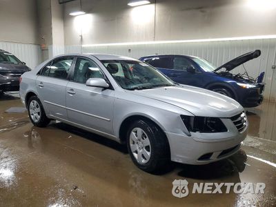 Czwarte zdjęcie samochodu z boku: 2010 HYUNDAI SONATA GLS VIN:5NPET4AC6AH650632 - miniatura