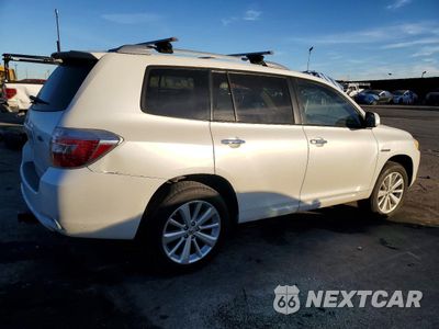 Trzecie zdjęcie samochodu z tyłu: 2008 TOYOTA HIGHLANDER HYBRID LIMITED VIN:JTEEW44A582015524 - miniatura