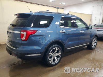 Trzecie zdjęcie samochodu z tyłu: 2019 FORD EXPLORER LIMITED VIN:1FM5K8F86KGA07021 - miniatura