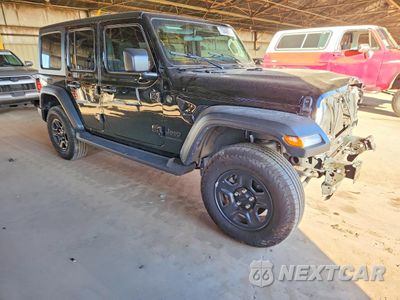 Czwarte zdjęcie samochodu z boku: 2025 JEEP WRANGLER SPORT VIN:1C4PJXDG4SW555836 - miniatura