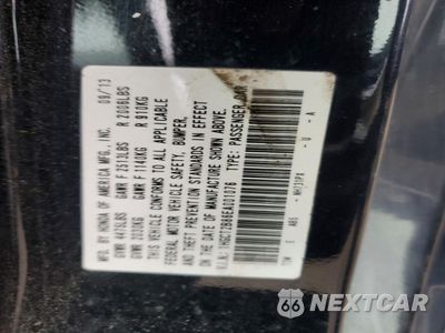 Zdjęcie 13 z 14 samochodu: 2014 HONDA ACCORD EXL VIN:1HGCT2B86EA001076 - miniatura