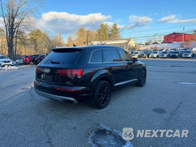 Czwarte zdjęcie samochodu z boku: 2018 AUDI Q7 PREMIUM PLUS VIN:WA1LAAF77JD005110 - miniatura