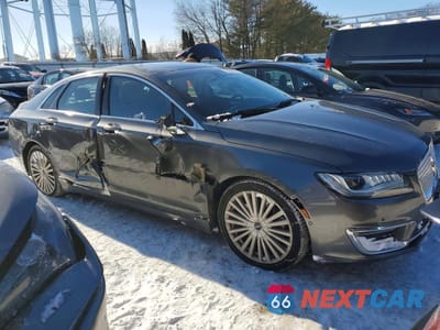 Czwarte zdjęcie samochodu z boku: 2017 LINCOLN MKZ RESERVE VIN:3LN6L5FC8HR613412 - miniatura