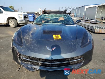 Piąte zdjęcie samochodu w środku: 2014 CHEVROLET CORVETTE STINGRAY 2LT VIN:1G1YD3D7XE5109746 - miniatura