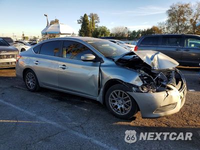 Czwarte zdjęcie samochodu z boku: 2014 NISSAN SENTRA S VIN:3N1AB7AP4EL628188 - miniatura