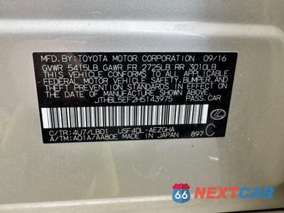 Zdjęcie 10 z 14 samochodu: 2017 LEXUS LS 460 VIN:JTHBL5EF2H5143975 - miniatura