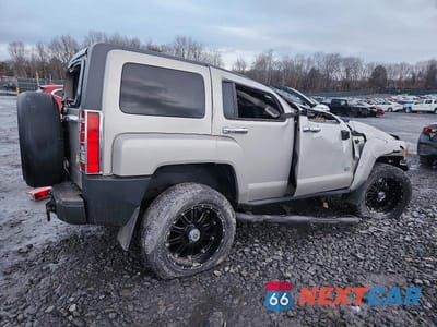 Trzecie zdjęcie samochodu z tyłu: 2008 HUMMER H3 VIN:5GTEN13E488186863 - miniatura