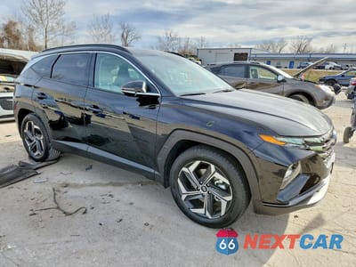 Czwarte zdjęcie samochodu z boku: 2024 HYUNDAI TUCSON LIMITED VIN:5NMJE3DEXRH389787 - miniatura