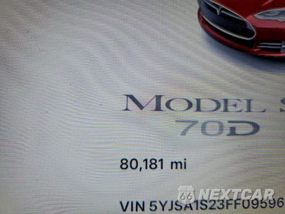Zdjęcie 9 z 12 samochodu: 2015 TESLA MODEL S 70D VIN:5YJSA1S23FF095965 - miniatura