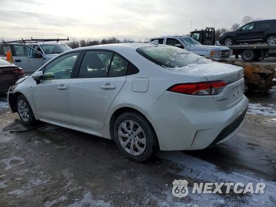 Drugie zdjęcie samochodu z przodu: 2021 TOYOTA COROLLA LE VIN:JTDEPMAE8MJ135035 - miniatura