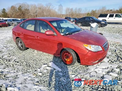 Czwarte zdjęcie samochodu z boku: 2009 HYUNDAI ELANTRA GLS VIN:KMHDU46D89U611676 - miniatura